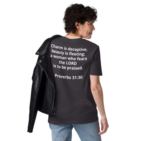 Unisex organic cotton t-shirt - Image 6