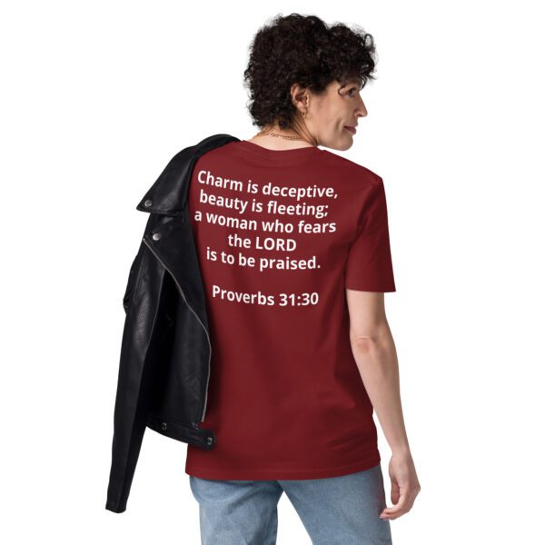Unisex organic cotton t-shirt - Image 4