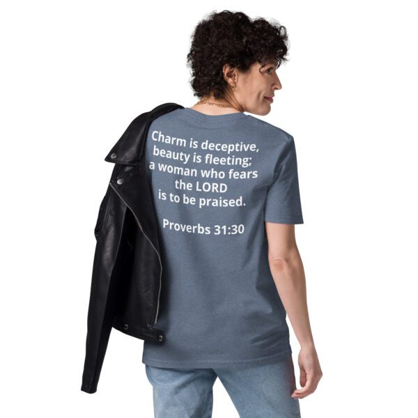 Unisex organic cotton t-shirt - Image 9