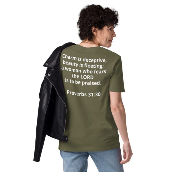 Unisex organic cotton t-shirt - Image 8