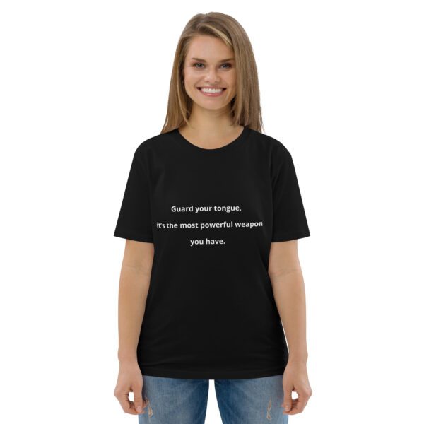 Unisex organic cotton t-shirt - Image 4