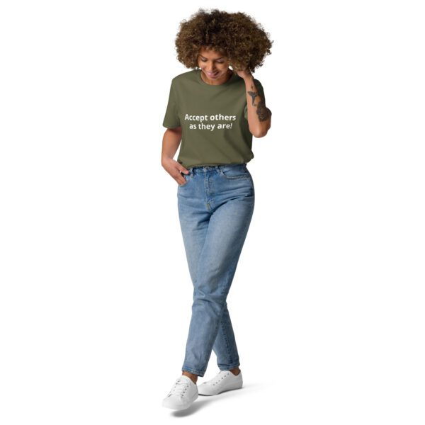 Unisex organic cotton t-shirt - Image 7