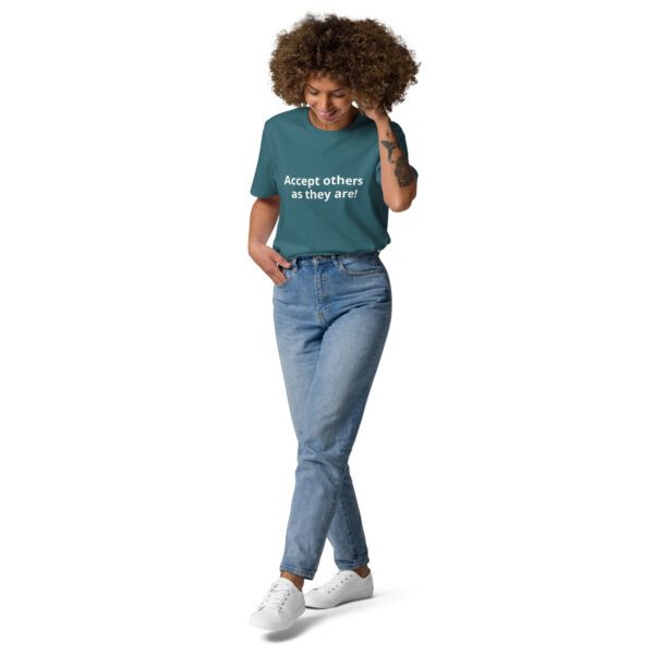 Unisex organic cotton t-shirt - Image 6